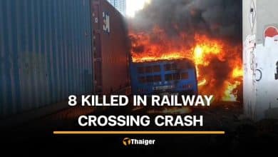 At least 8 people killed in Bangkok rail crossing collision | Thaiger