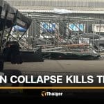 17 year old Thai man killed in sign collapse in extended Songkran event in Saraburi | Thaiger