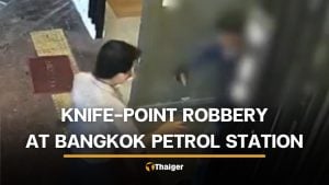 2 Thai men arrested over knife-point robbery at Bangkok petrol station | Thaiger