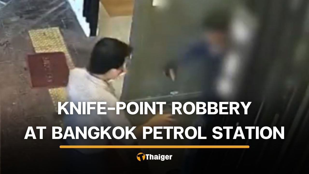 2 Thai men arrested over knife-point robbery at Bangkok petrol station | Thaiger