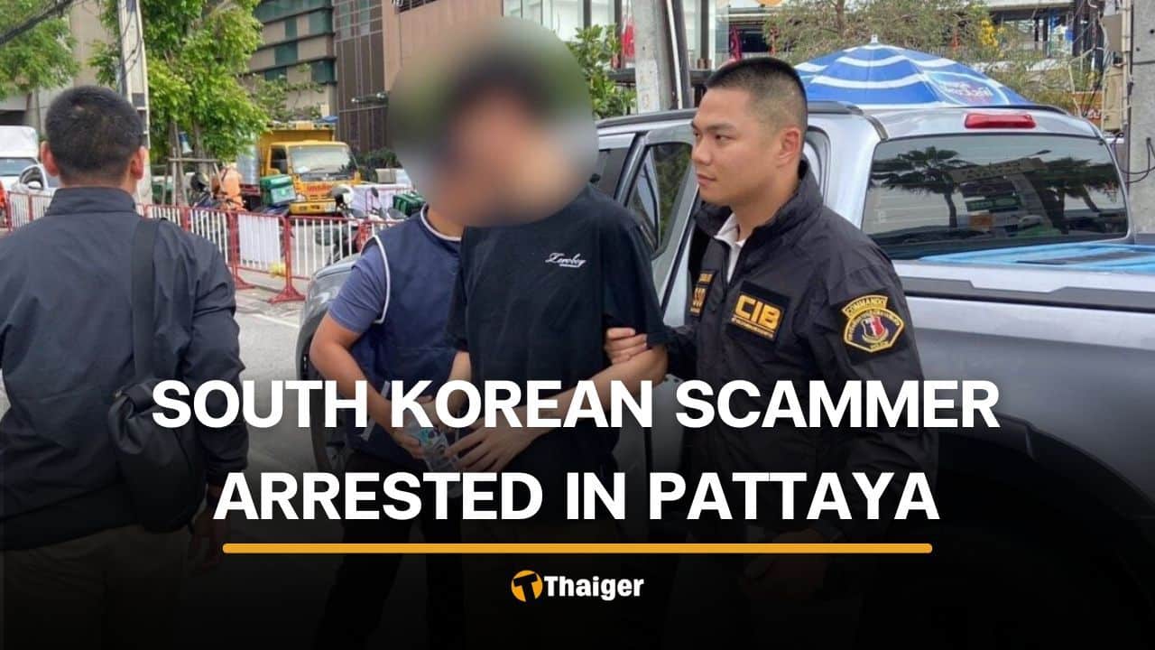 Interpol wanted South Korean man arrested in Pattaya for scam operation | Thaiger