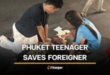Phuket teenager praised for saving foreign man after roadside collapse | Thaiger