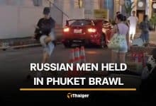 5 Russian nationals held after viral altercation in Phuket night market | Thaiger