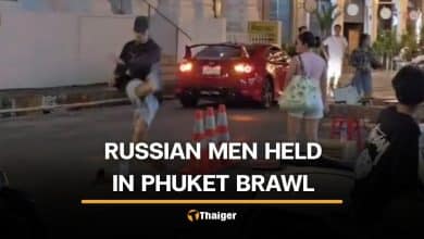 5 Russian nationals held after viral altercation in Phuket night market | Thaiger