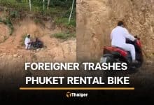 Foreign rider damages rental motorcycle in Phuket during off-road riding | Thaiger