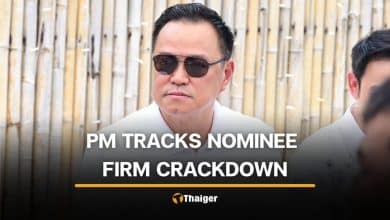 PM Anutin monitors crackdown on foreign-operated businesses using Thai nominees | Thaiger