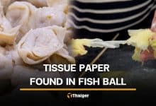 Khon Kaen family warns public after finding tissue paper in fish ball | Thaiger