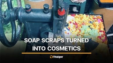 Soap scraps reused at cosmetic product manufacturing site in Bangkok | Thaiger
