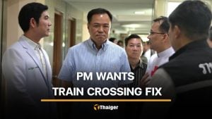 PM Anutin considers tunnel after fatal collision on railway track | Thaiger