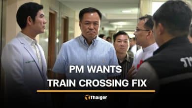 PM Anutin considers tunnel after fatal collision on railway track | Thaiger