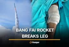 Thai woman suffers broken leg after bang fai rocket crashes into her home | Thaiger