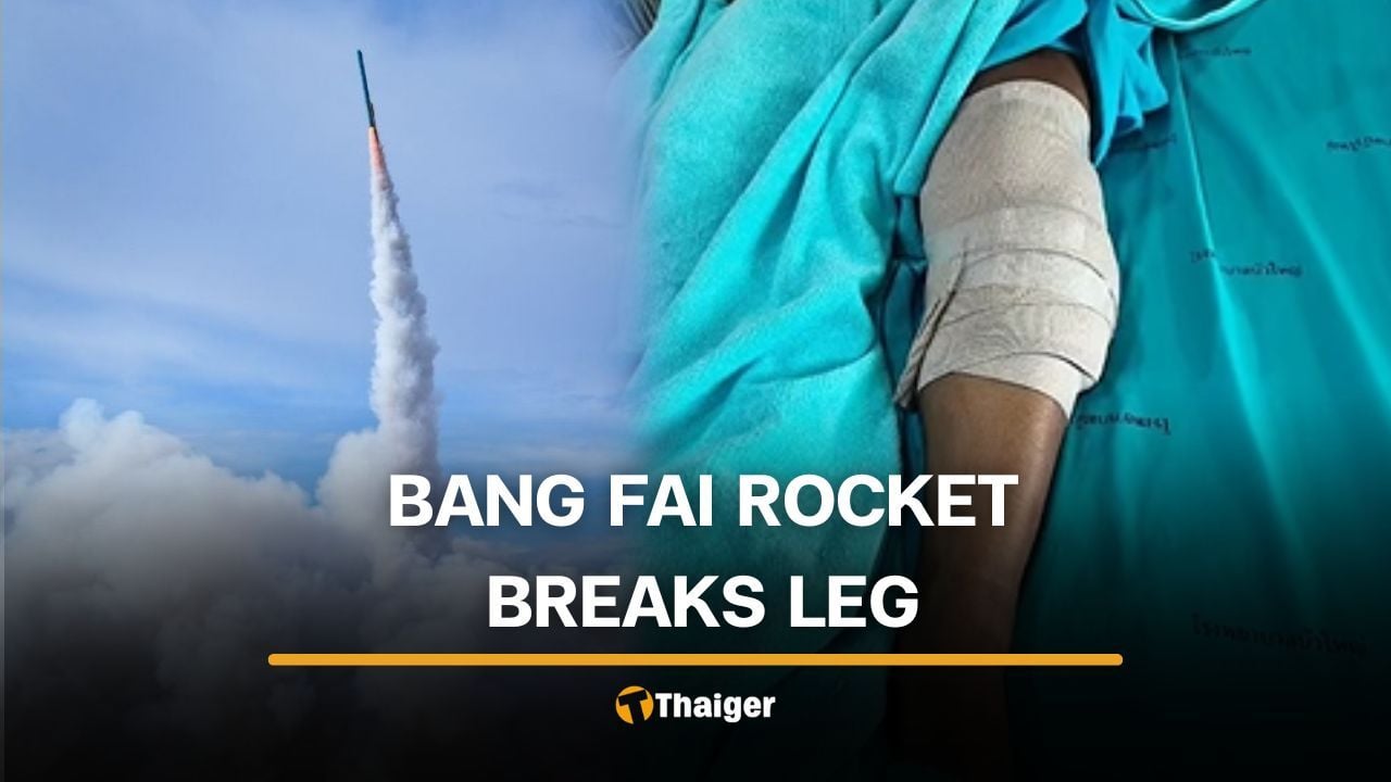 Thai woman suffers broken leg after rocket crashes into home | Thaiger
