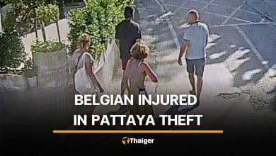 Thai man arrested for bag snatching in Pattaya that leaves Belgian victim injured | Thaiger