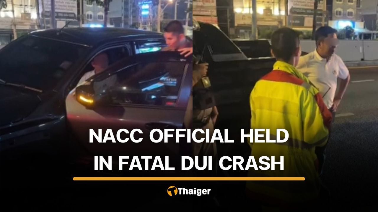 Drunk-driving anti-corruption official kills delivery rider in Nonthaburi | Thaiger