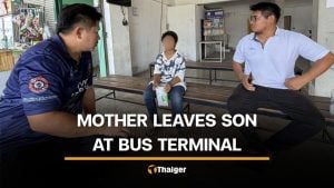 Thai boy helped after mum leaves him behind at bus terminal | Thaiger
