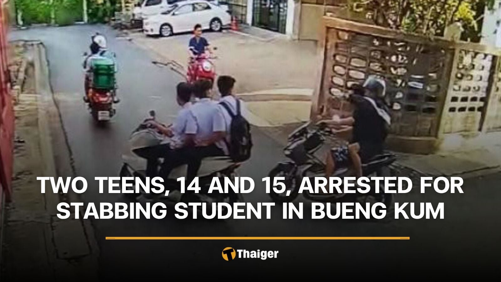 Two teens, 14 and 15, arrested for stabbing student in Bueng Kum | Thaiger