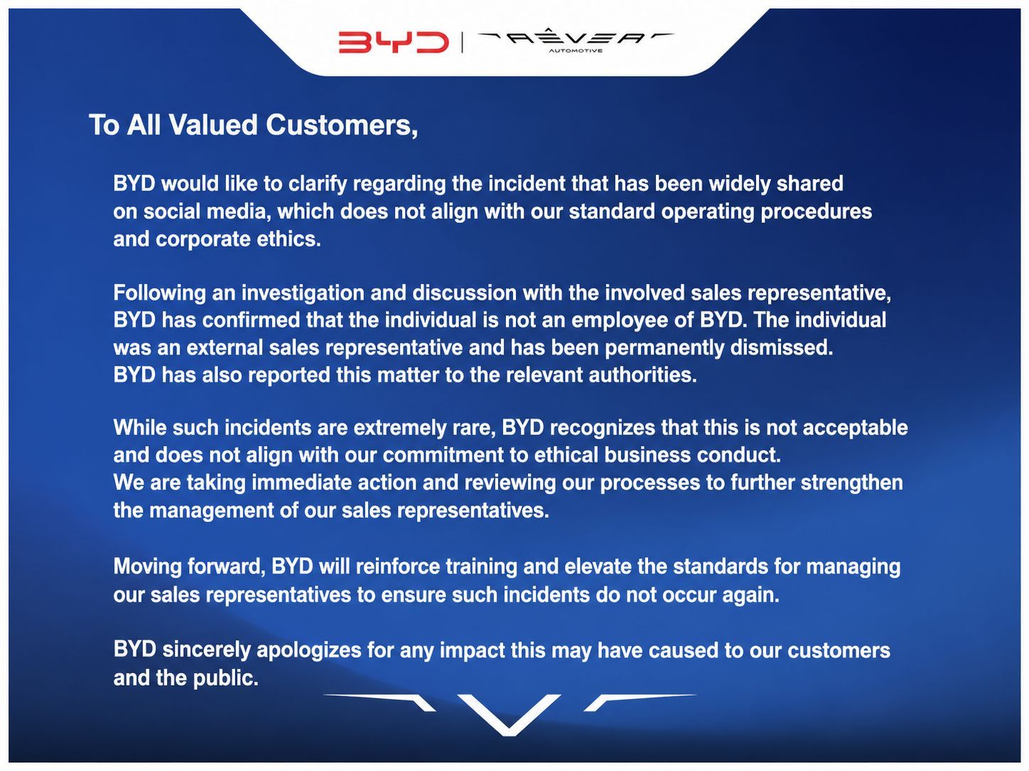 BYD dealership axes staff after footage exposes camera tampering, unsafe test drive | News by Thaiger