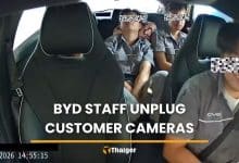 BYD dealership axes staff after footage exposes camera tampering, unsafe test drive | Thaiger