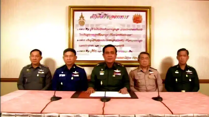 Prayut Junta Military coup