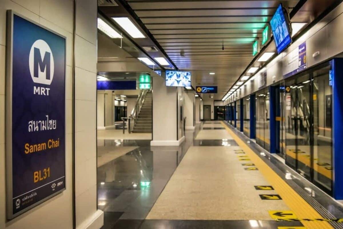 MRT Blue Line max fare drops by one baht from July 3 | News by Thaiger