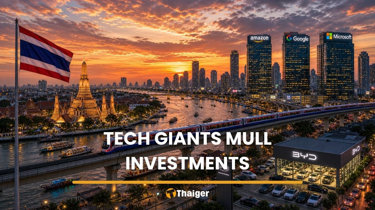 US tech giants pivot to Thailand with billion-dollar investment pledges | Thaiger