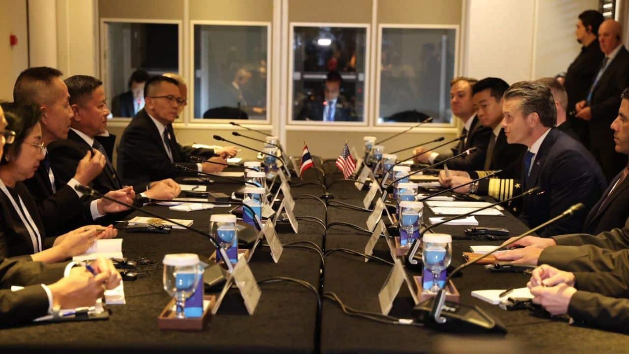 Thailand strengthens defence ties with the US and France at the Shangri-La Dialogue in Singapore, focusing on training and regional security.