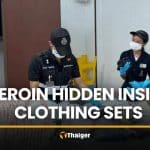 Police seize heroin hidden in Thai clothing sets bound for Australia | Thaiger