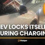 EV locks itself during charging, traps one year old girl inside | Thaiger