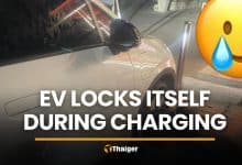 EV locks itself during charging, traps one year old girl inside | Thaiger