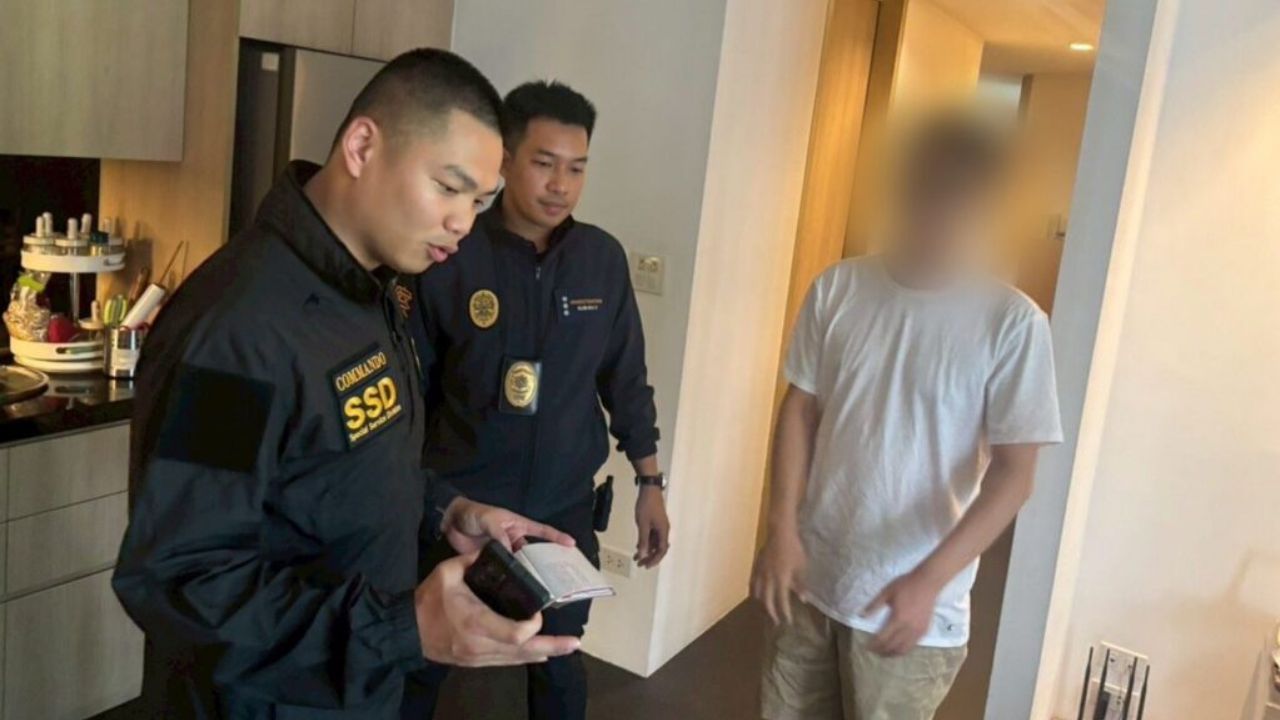Thai police detained a Chinese programmer suspect wanted in China over an alleged game company hack and stolen source code.
