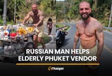 Russian tourist praised for helping elderly vendor in Phuket | Thaiger