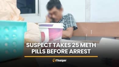 Nakhon Si Thammarat theft suspect consumes 25 meth pills before arrest | Thaiger