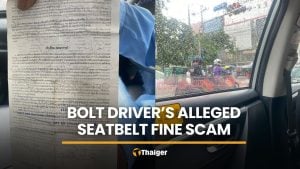 Bolt driver accused of conning Chinese tourist with 1,000 baht ‘fine’ | Thaiger