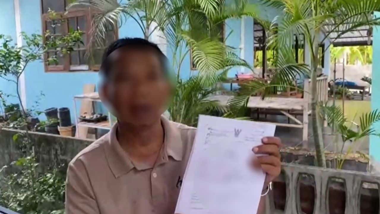 A Chaiyaphum man is seeking answers after receiving a home seizure notice despite saying his bank debt was paid.