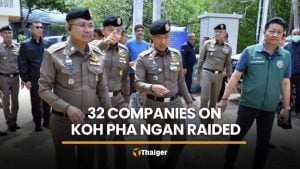 Koh Pha Ngan nominee raids target 32 suspected companies | Thaiger