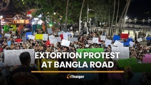 Phuket entertainment venue operators protest alleged extortion | Thaiger