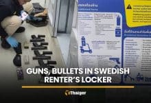 Swedish renter’s unpaid Patong locker exposes five guns, 100 bullets | Thaiger
