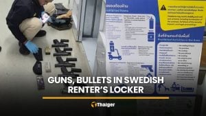 Swedish renter’s unpaid Patong locker exposes five guns, 100 bullets | Thaiger