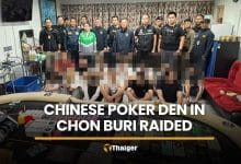 Chinese gamblers injured leaping from window in Chon Buri poker den raid | Thaiger