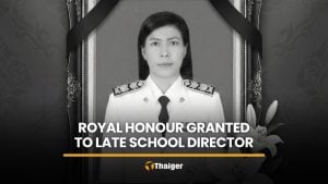 Songkhla school director killed in hostage incident receives royal honour | Thaiger