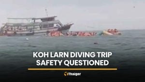 Koh Larn diving trip safety questioned after tourists left in storm | Thaiger