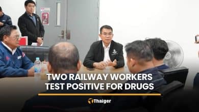 Railway drug test finds two SRT workers positive for drugs | Thaiger