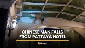 Alcohol bottles found after Chinese tourist dies in Pattaya hotel fall | Thaiger