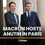 Macron hosts Anutin as Thailand courts French investment | Thaiger