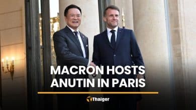 Macron hosts Anutin as Thailand courts French investment | Thaiger