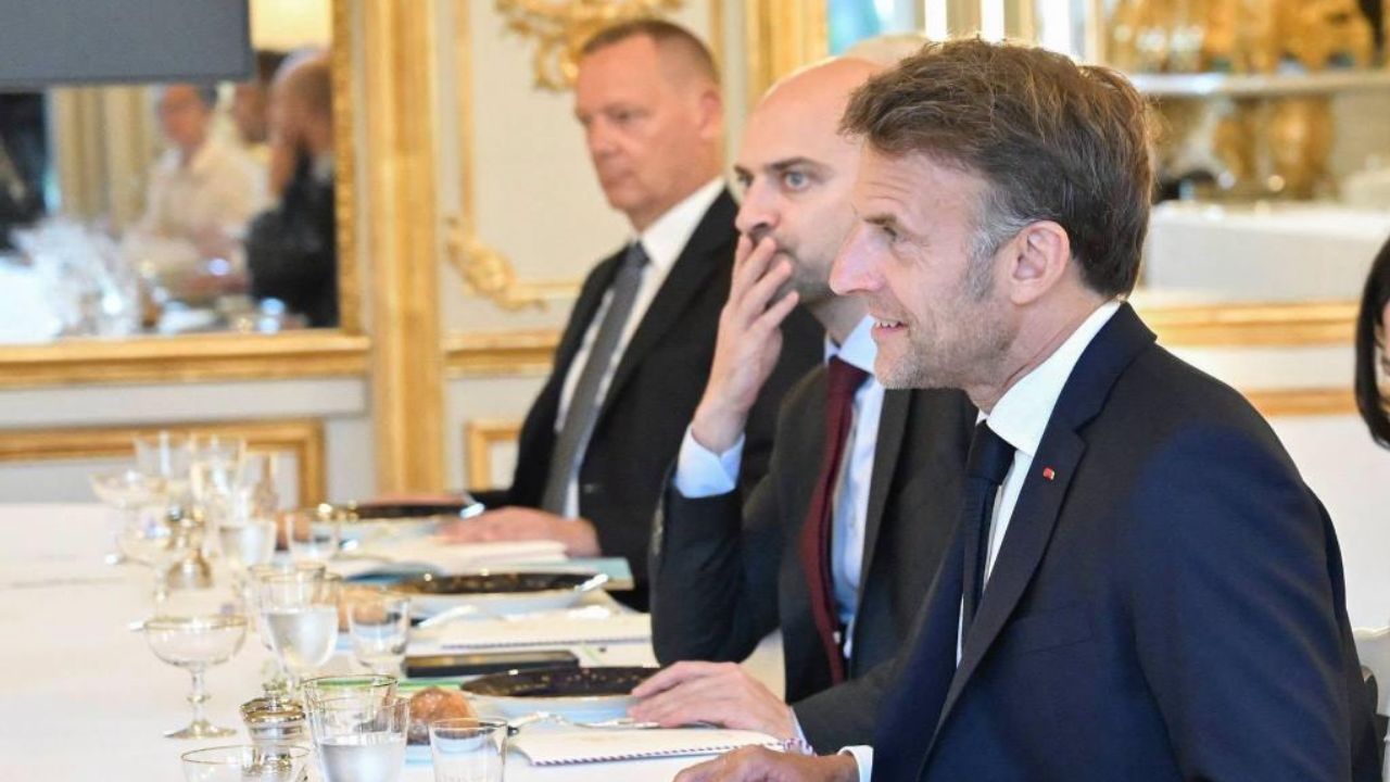 Macron hosted Anutin in Paris, where Thailand and France discussed trade, cybersecurity, regional issues, and closer bilateral ties.
