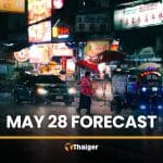 Stronger monsoon brings heavy rain to Thailand in May 28 forecast | Thaiger
