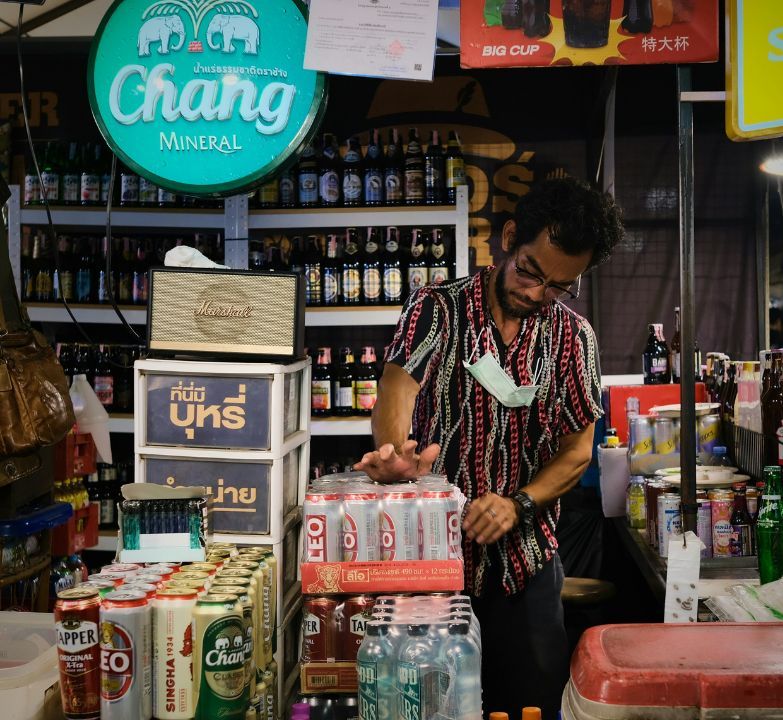 Thailand beer alcohol beverages store venue