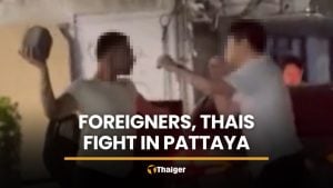 Pattaya fight involving foreigners, Thais ends with woman under car | Thaiger