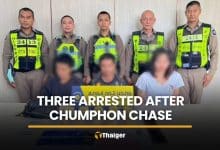 Three arrested after 10-kilometre drug chase in Chumphon | Thaiger